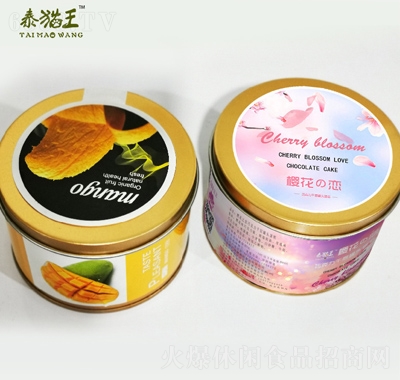 泰猫王巧克力千层罐头蛋糕佳节送礼休闲食品产品图