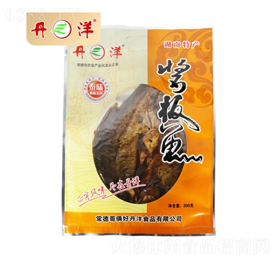 丹洋酱板鱼湖南特产零食休闲食品