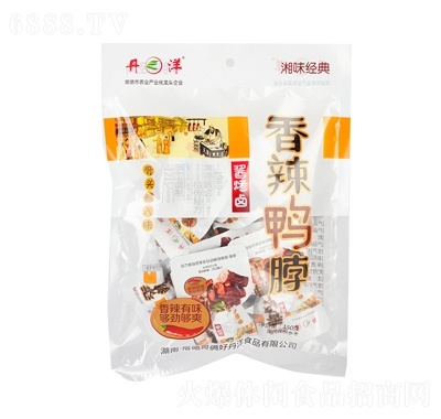 丹洋香辣鸭脖卤味零食休闲食品