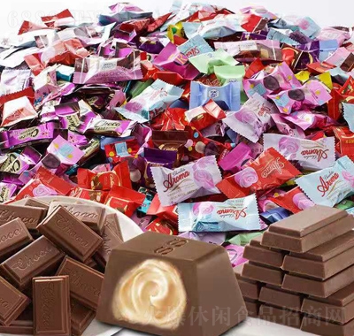 甜小旺夹心巧克力喜糖年货地摊货源产品图