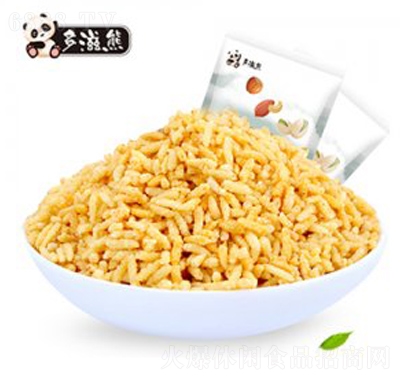 多滋熊泰国炒米膨化食品休闲食品网红小吃即食产品图