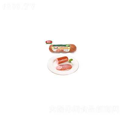 喜旺香烤火腿网红小吃风味零食产品图