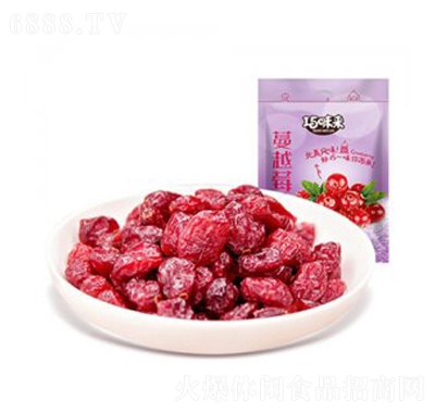 巧味来蔓越莓干休闲食品年货果脯蜜饯产品图