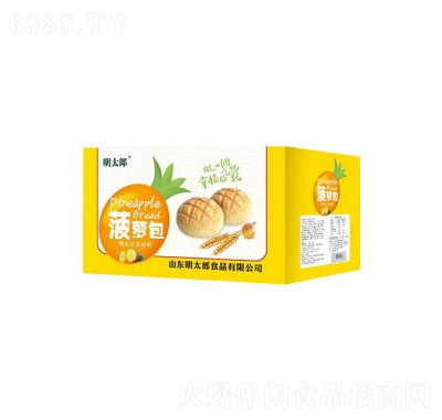 明太郎菠萝包礼盒特色食品即食小吃