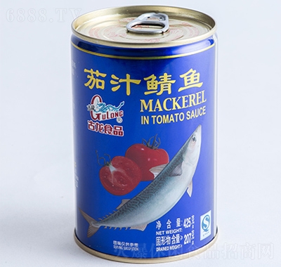 古龙茄汁鲭鱼罐头休闲食品办公室零食