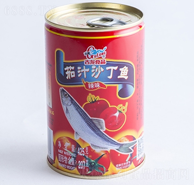 古龙茄汁沙丁鱼罐头辣招商批发年货