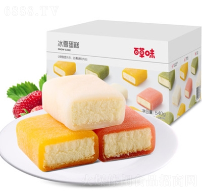 百草味冰雪蛋糕540g