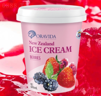 兰维乐莓果冰淇淋休闲食品网红零食夏季雪糕