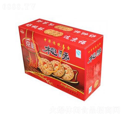 京福桃酥盒装传统食品休闲零食