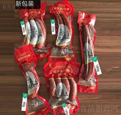 润溢哈尔滨红肠系列风味零食下午茶小吃