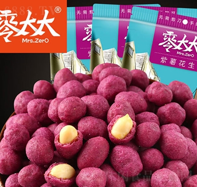 零太太紫薯花生108g超市食品代理