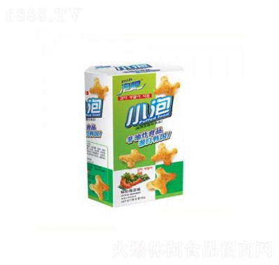 泡吧小泡薯片鲜虾海苔味