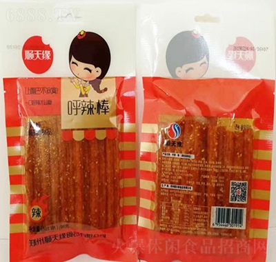顺天缘辣条呼啦棒袋装风