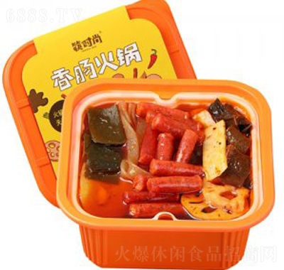 筷时尚香肠火锅410g懒人即食网红零食