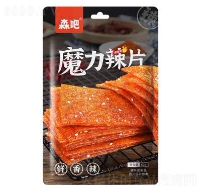 森吧魔力辣片调味面制品休闲食品62克