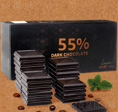 楚乐滋黑巧克力55%纯