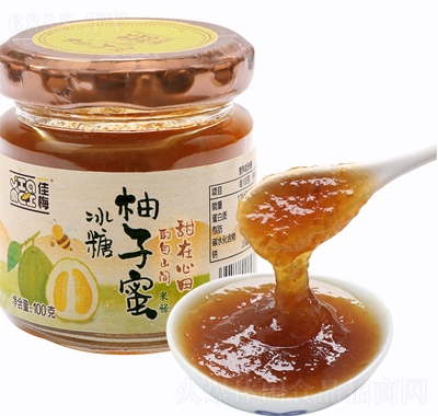 佳梅佳梅蜂蜜柚子茶100g蜜饯果干零食产品图