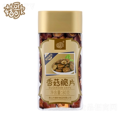 菇歌罐装综合果蔬脆片香菇脆80g休闲零食