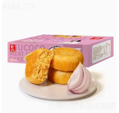 友臣肉松饼1.25kg礼盒装葱香味休闲零食产品图