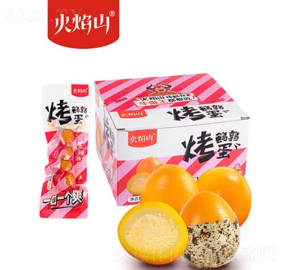 火焰山鹌鹑蛋即食卤蛋香