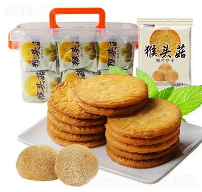 猴头菇曲奇饼干散装1kg休闲食品零食糕点产品图