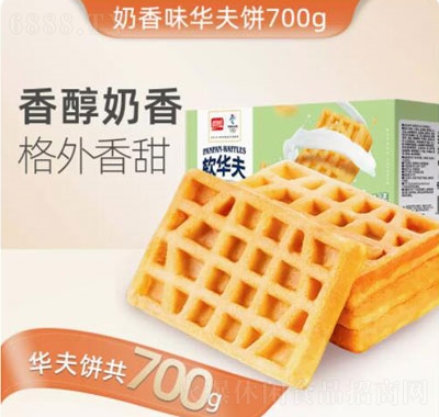 盼盼华夫饼700g奶香味产品图