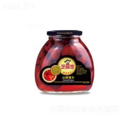 芝麻官水果罐头700g山楂罐头产品图