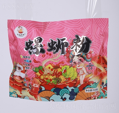 豫尚柳螺螺狮粉老柳州特色美食螺丝粉米粉310g产品图