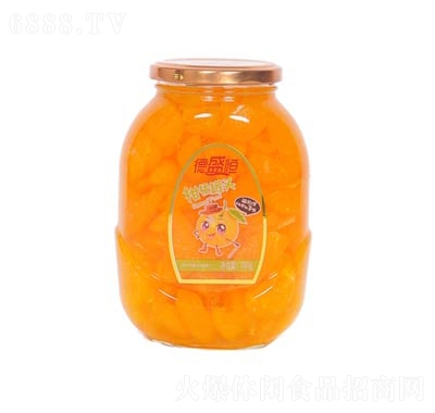德盛恒柑橘罐头罐装700克产品图