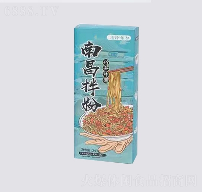 陈龙波拌粉速食方便面方便米线袋装米粉盒装食品拌面绿色竹笋炸酱产品图