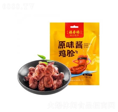 福寿德原味酱鸡胗100g