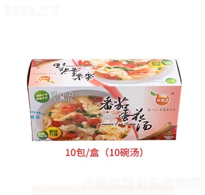 卡依之番茄蛋花汤8g×20包健康营养方便芙蓉鲜蔬汤速溶汤速食汤盒装产品图