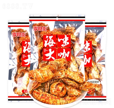 零食街红烧琵琶虾88g