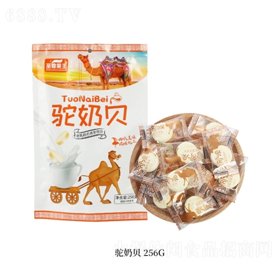 嚼士山庄新疆网红骆驼奶贝儿童干吃休闲零食256g产品图