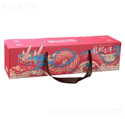 三珍斋龙粽呈祥粽子礼盒装产品图