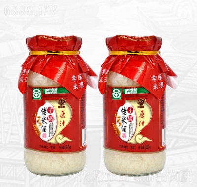 旺福龙孝感瓶装佬米酒380克产品图