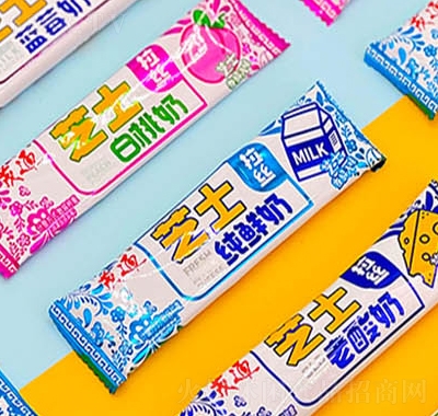 茂通芝士拉丝软糖系列独立袋装糖果零食休闲食品产品图