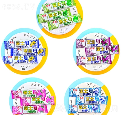茂通芝士拉丝软糖系列软糖糖果零食休闲食品产品图