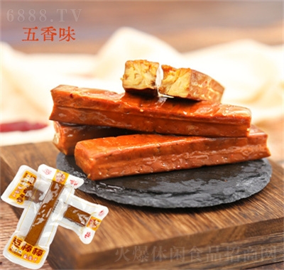 蓬江豆干休闲零食五香豆腐干追剧零食休闲食品五香味产品图