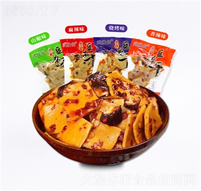 蓬江武陵仙香菇豆腐干重庆风味豆干休闲食品零食产品图