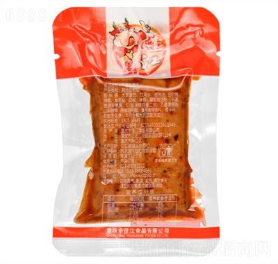 蓬江香菇豆干500g休闲食品零食豆腐干产品图