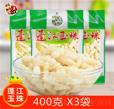 蓬江山椒地牯牛400g速食咸菜下饭菜400g×3产品图