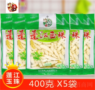 蓬江山椒地牯牛400g速食咸菜下饭菜400g×5产品图